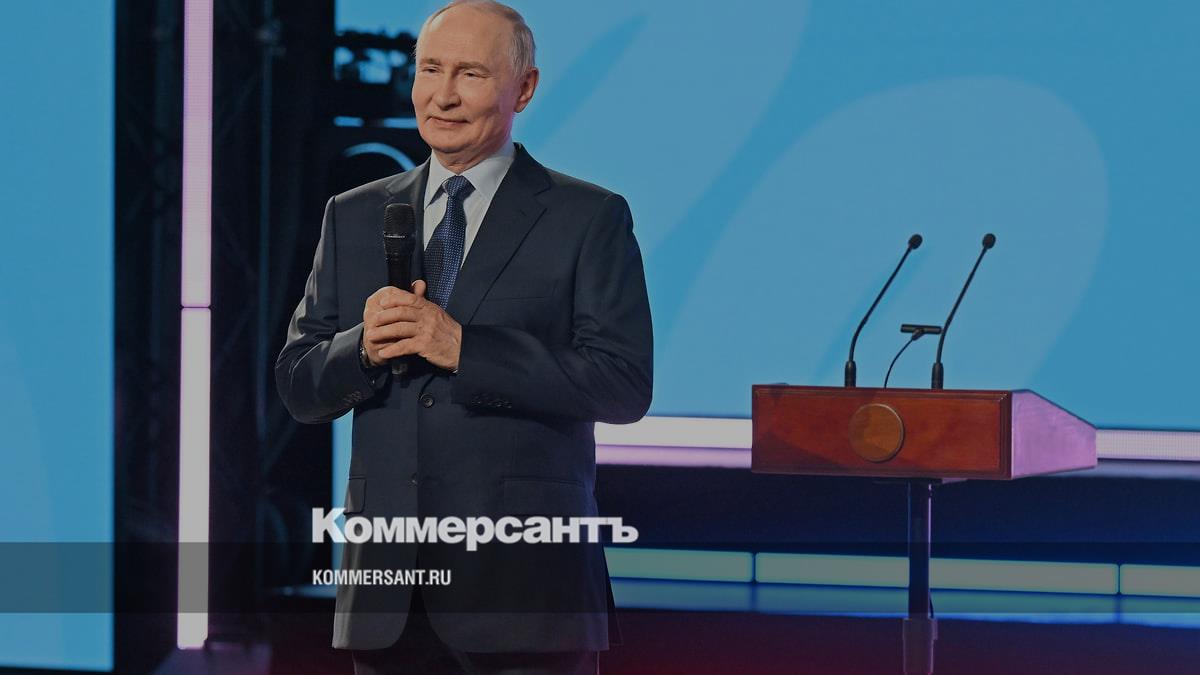 Путин приехал в Красноярск на финал конкурса «Большая перемена»