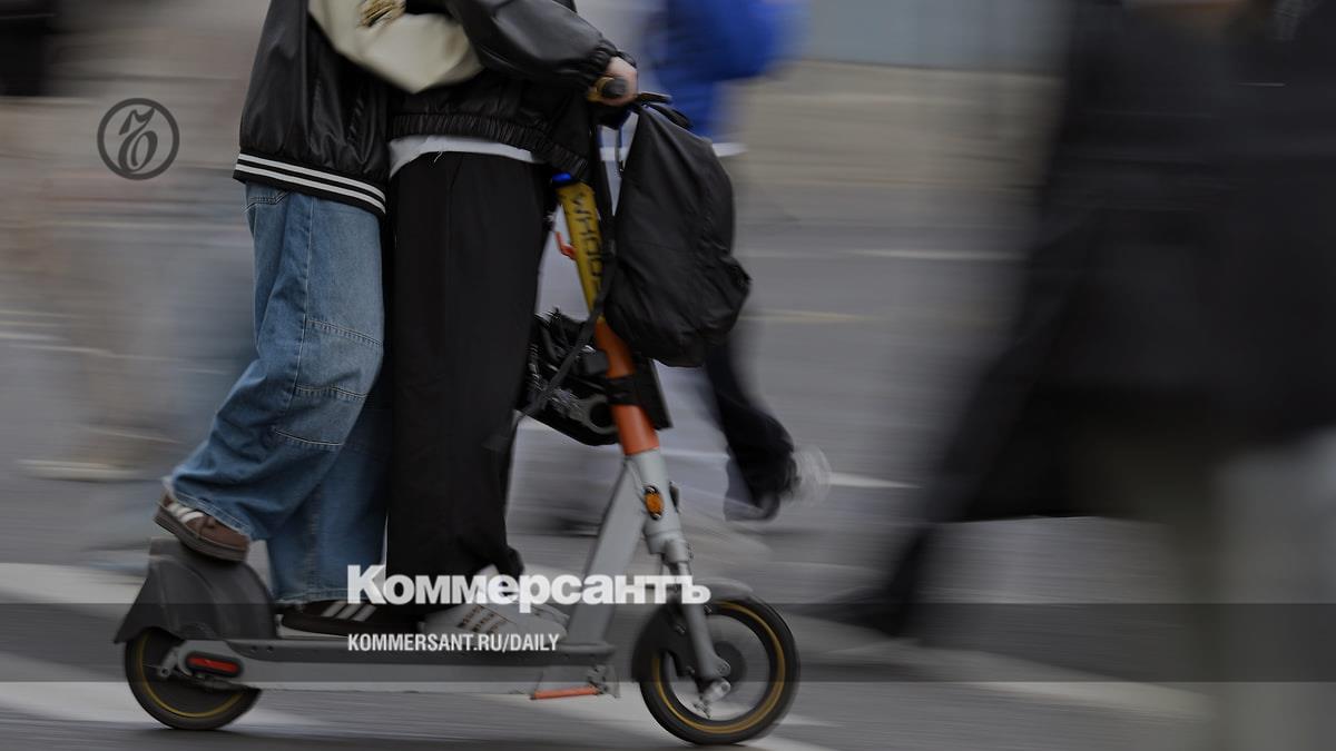 Число ДТП с электросамокатами в России выросло на 37% за восемь месяцев 2026 года