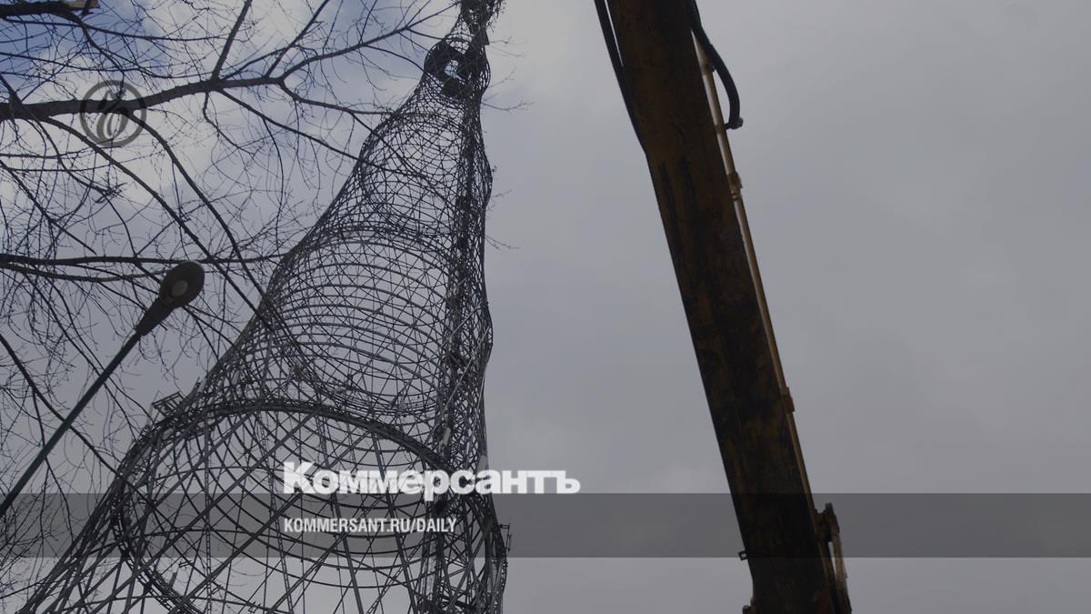 Реконструкция Шуховской башни в Москве начнётся в октябре и продлится три года