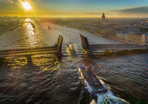 Июль. Санкт-Петербург. Генеральная репетиция главного Военно-морского парада в честь Дня Военно-морского флота России