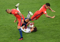 Июль. Санкт-Петербург. Финальный матч Кубка конфедераций FIFA 2017 между сборными Чили и Германии на стадионе «Санкт-Петербург»