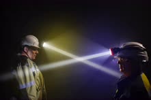 Август. Кемеровская область. Шахтеры на шахте имени Кирова в Ленинске-Кузнецком