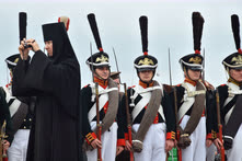 Сентябрь. Московская область. Международный военно-исторический фестиваль «День Бородино 2017» на территории Музея-заповедника «Бородинское поле»