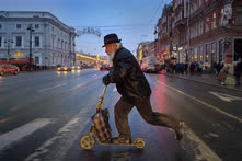 Декабрь. Санкт-Петербург. Невский проспект