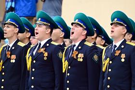 Военный парад, посвященный 73-й годовщине Победы в Великой Отечественной войне