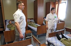150 мотострелковая дивизия МО РФ. Работа психолога с новобранцами из Крыма, отработка нормативов у связистов, новобранцы в медсанчасти полка