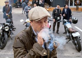 Ежегодный благотворительный мотозаезд на ретромотоциклах The Distinguished Gentleman's Ride в Санкт-Петербурге