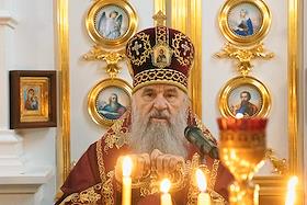 Божественная литургия в день памяти мучеников Назария, Гервасия, Протасия, и Келсия в храме Святой Живоначальной Троицы деревни Иссад