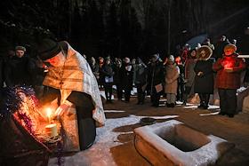 Праздник Крещения Господня в Вологде. Крещенские купания