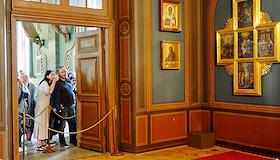 Петропавловский собор, Екатерининский придел. 105 лет со дня мученической кончины Царской Семьи