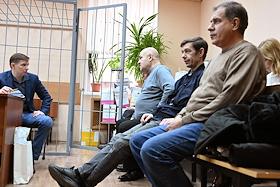 Заседание по делу в отношении бывшего председателя правления управляющей компании 'Роснано' Ильи Сучкова, бывшего члена политсовета 'Партии народной свободы' Мусы Садаева, охранников Антона Полякова и Алексея Уляхина, обвиняемых в краже в особо крупном размере у бывшего главы 'Роснано' Анатолия Чубайса, в Хамовническом районном суде