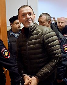 Оглашение приговора бывшему главе Клинского района Московской области Александру Постриганю, обвиняемому в создании преступного сообщества в Клинском городском суде Московской области