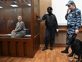 Заседание суда по делу бывшего заместителя министра культуры России Ольги Яриловой, обвиняемой в злоупотреблении должностными полномочиями, причинившими государству ущерб в размере более 125 млн руб, в Тверском районном суде