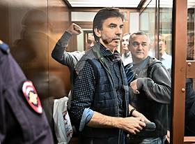 Заседание по уголовному делу в отношении бывшего министра России по вопросам Открытого правительства Михаила Абызова, обвиняемого в организации преступного сообщества, мошенничестве, подкупе, незаконном предпринимательстве и отмывании средств, в Преображенском районном суде