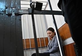 Рассмотрение по существу уголовного дела блогера Елены Блиновской в Савеловском районном суде