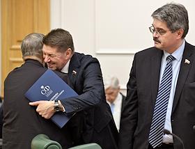 Заседание Совета по межнациональным отношениям и взаимодействию с религиозными объединениями в Совете Федерации (СФ) России