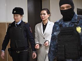 Заседание суда по делу предпринимательницы Валерии Федякиной (Битмама), подозреваемой в мошенничестве, в  Пресненском районном суде