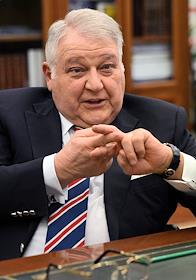 President of the National Research Center 'Kurchatov Institute' Mikhail Kovalchuk during an interview