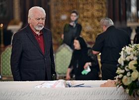 Церемония прощания с президентом Российской академии художеств Зурабом Церетели в Храме Христа Спасителя