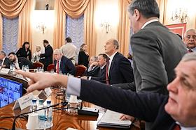 Круглый стол на тему: «35 лет Всенародному референдуму о сохранении Союза ССР: уроки, выводы и перспективы» провел КПРФ в Государственной Думе (ГД) России