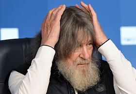 The press conference with explorer Fyodor Konyukhov on the topic 'Fyodor Konyukhov's Solitary Station: Results of the Antarctic Expedition' at the TASS press center