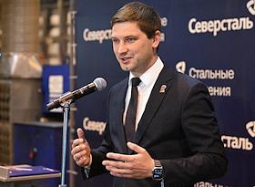 Завод металлоконструкций 'Северсталь Стальные Решения'. Церемония подписания меморандума о сотрудничестве между правительством Калужской области и АО 'Северсталь Стальные Решения' в сфере развития инноваций в области металлоконструкций
