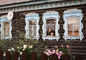 Жанровые фотографии. Деревня Окунево