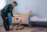 A press tour to the Children's Home at the women's penal colony IK-6g in Nizhny Tagil