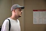 A court hearing in the case of former Popcorn Books director Dmitry Protopopov, who is accused of participating in an extremist organization for selling LGBT-themed literature, is held in the Zamoskvoretsky District Court