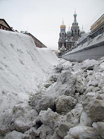 Снегопады в Санкт-Петербурге