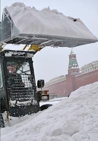 Снег в Москве