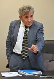 Вице-президент Российской академии экономических наук, бывший директор НИИ статистики Василий Симчера во время интервью
