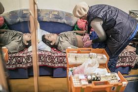 Жанровые фотографии. Работа врачей скорой медицинской помощи, в городе Уфа
