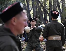 Турнир по казачьему многоборью на Кубок Атамана 'Покровский этап'
